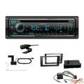 Kenwood 1-DIN Receiver Autoradio DAB Bluetooth für Seat Exeo schwarz ohne Canbus