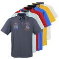 Lavecchia Übergrößen Polo Shirt Poloshirt T-Shirt Herren Kurzarm Hemd Basic
