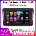 7'' Android 12 Autoradio CarPlay GPS Navi DSP Für VW Golf 5 6 Plus Touran Passat