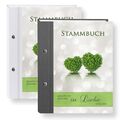 Stammbuch der Familie Tree Stammbücher A5 A4 Familienstammbuch Hochzeit grün