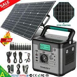 1000W/400W Solar Generator Powerstation Mit 100W Faltbare Solarpanel Ladegerät