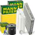 MANN FILTER INSPEKTIONSPAKET passend für TOYOTA AURIS E15 AVENSIS T27 YARIS P13