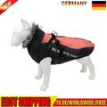 SOBW Hundemantel Winter-Wasserdichter Hundeweste Jacke mit abnehmbarem Traktions