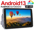 Pumpkin 10.1 Zoll Android 13 Autoradio 2 DIN GPS Navi Carplay WiFi DAB+ 6GB 64GB