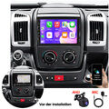 2+32G Android 13 Carplay Autoradio  Für Fiat Ducato Peugeot Boxer Citroen Jumper