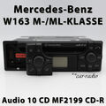 Original Mercedes W163 Radio Audio 10 CD MF2199 CD-R Autoradio ML-Klasse RDS D2B