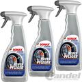 3x 500ml SONAX XTREME REIFENPFLEGER MATT REIFENPFLEGESPRAY MATTEFFECT UV-SCHUTZ