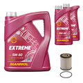 Inspektionskit MANNOL Extreme 5W-40 für Bmw 5er 520i 523i 528i Z3 2.8i 3er