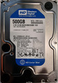 Western Digital Blue 500GB HDD, SATA, 3,5 Zoll Interne Festplatte (WD5000AZLX)