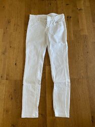 Mac Dream Skinny Jeans Denim Weiß Creme Eng 28