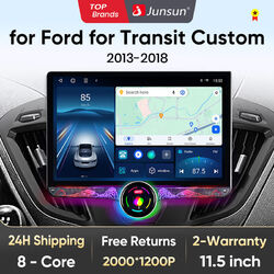 64G FÜR Ford Transit Custom 2012-15 11.5'' Android 13 Autoradio Carplay GPS NAVI