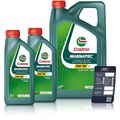 2x 1 L + 5 L = 7 LITER CASTROL MAGNATEC STOP-START 5W-30 C2 MOTOR-ÖL MOTOREN-ÖL