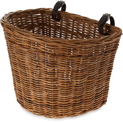 Rattan Fahrradkorb Basil Darcy L 41 x 35 x 34 cm - Natur