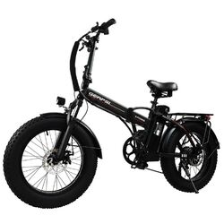 BAOLUJIE E-Bike,Elektrofahrrad Klappbar 20 ZOLL  Fatbike Pedelec, 500W 40KM/H EU