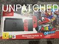 Nintendo Switch Red Mario Odyssey Edition. UNGEPATCHT SUPER SELTEN. UNMARKIERTER BILDSCHIRM