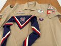 Vintage Pfadfinderuniform und Halstuch von 1995 Jamboree.