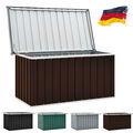 Aufbewahrungsbox Gartenbox Auflagenbox Metall Truhe Werkzeugkasten Kissenbox Neu