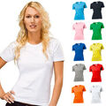 T-Shirt Damen Stedman Classic Woman Lady Fit Baumwolle S M L XL