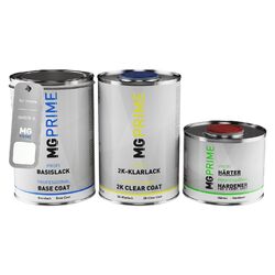 Autolack Dose Set für Honda NH578 B Taffeta White Basislack 2K Klarlack 2,5L