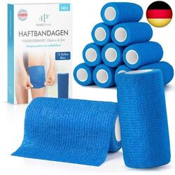 Selbstklebender Verband - 12 Bandagen Rollen (10cm x 4,5m) - Original Health