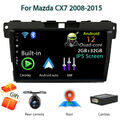 Android 14 Car Stereo Autoradio GPS Navi Carplay RDS Wifi Für Mazda CX7 2008-15