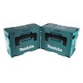 Makita Makpac Set Gr. 2 + 3 Transportbox / Werkzeugkoffer