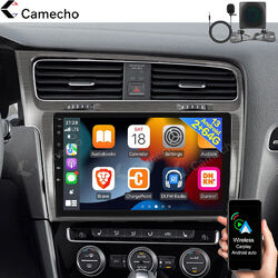 2+64GB 10.1" Android 13 Apple Carplay Autoradio GPS Navi DSP für VW Golf VII MK7