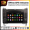 64GB CarPlay Autoradio DVD für Mercedes A/B Klasse W169 W245 Sprinter Viano Vito