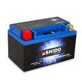 Batterie 12V 2,4AH(6AH) YTX7A-BS Lithium-Ionen Shido 50615 kompatibel mit/pas...