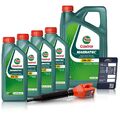 4x 1 L + 5 L = 9 LITER CASTROL MAGNATEC STOP-START 5W-30 C2 MOTOR-ÖL MOTOREN-ÖL