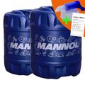40 Liter MANNOL Energy Formula PD 5W-40 5W40 API SN Motoröl ÖL + Ablasshahn