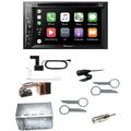 Pioneer AVH-Z3200DAB Bluetooth CarPlay DAB+ USB Einbauset für Mercedes ML W163