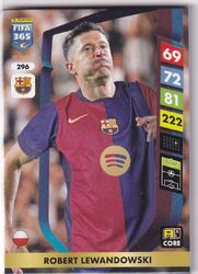 Panini Adrenalyn XL FIFA 365 2025 No. 296 Robert Lewandowski