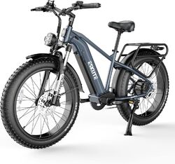 26'' Elektrofahrrad All-Terrain eBike 750W 20Ah Akku Fettreifen E-Mountainbike