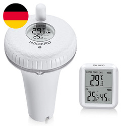 Inkbird IBS-P01R Funk Poolthermometer, Schwimmend Thermometer, Digital