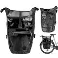 Fahrrad Tasche Set Gepäckträgertasche 25L Packtaschen Gepäckträger Wasserdicht