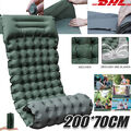 Schlafmatte Isomatte Selbstaufblasbare Luftmatratze Campingmatte 200x70CM DHL