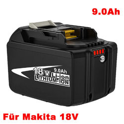 2X 6AH Ersatz  Akku Für Makita BL1860B 18V LXT Li-ion BL1850B BL1830 LED