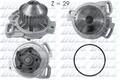 DOLZ A158 Kühlmittelpumpe Wasserpumpe für AUDI 80 (89, 89Q, 8A, B3) QUATTRO (85)