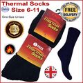 Thermo Wintersocken dicke warme Arbeitsstiefelsocken Gr. 6-11 schwarz Polyester Unisex