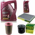 Ölwechsel Set 6L MANNOL Energy Combi LL 5W-30 + MANN Ölfilter Service 10045362