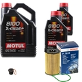 BOSCH Ölfilter 7L Motul 8100 X-clean+ 5W-30 für VW Audi Touareg 3.0 V6 TDI Q5