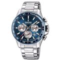 Festina Herrenuhr Timeless Chronograph Armbanduhr Edelstahl silber UF20560/2