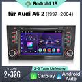 Für Audi A6 S6 Avant RS6 Android 13 7" Autoradio GPS Navi SWC DAB+ Carplay 2+32G