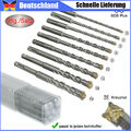 Ø5-16MM!!! SDS-plus Betonbohrer Set 9x Bohrer Steinbohrer Bohrerset Hammerbohrer