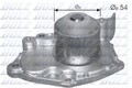 DOLZ Wasserpumpe (R219) für Renault Megane III Laguna II Scénic Trafic Ii 