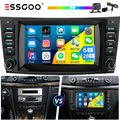 6+128GB Android 14 Autoradio Für Mercedes Benz CLS E-Class W211 W219 GPS Nav KAM