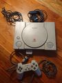 Sony PlayStation 1 Ps1 Grau Spielekonsole (SCPH-5552 - PAL) Konsole 1 Controller