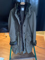 Tarnfarbene Damen Winderjacke/Winterparka von Hugo Boss Orange / Größe 36