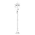 Wegeleuchte Garten Bewegungsmelder Weiß E27 122 cm IP44 Außenlampe B-Ware